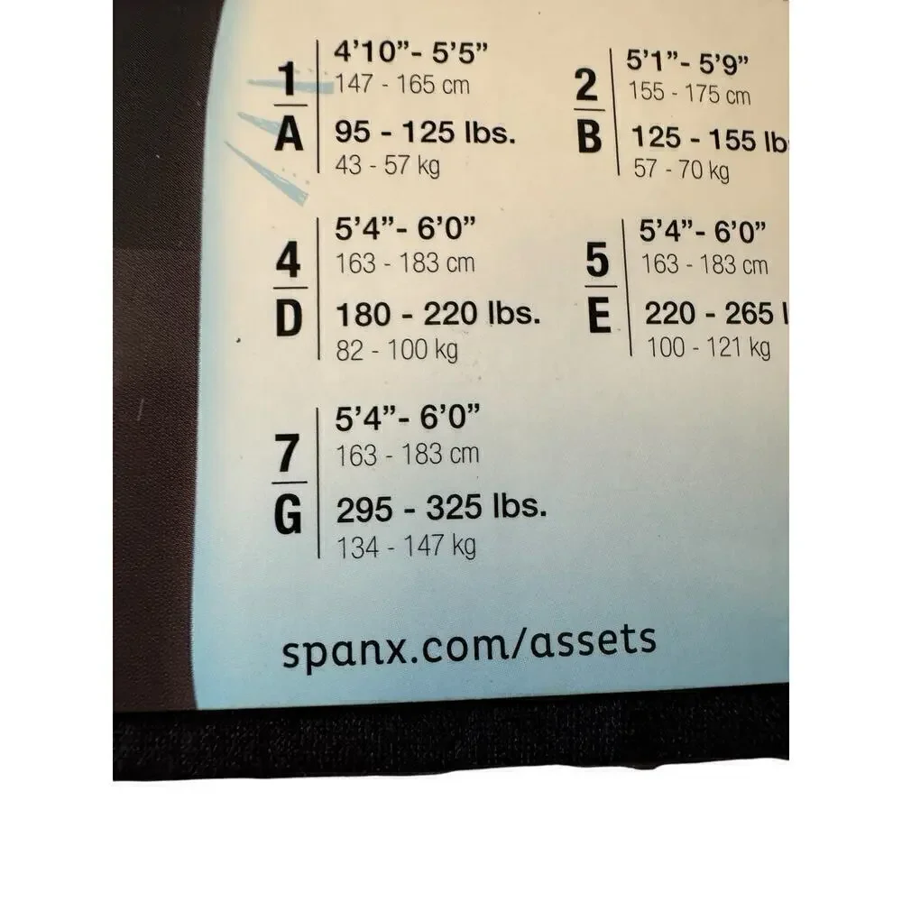 SPANX Assets NEW Red Hot Label High Waist Shaping Tights Black 3XL